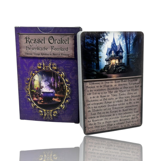 Orakelkarten - Kessel Orakel Hexenküche Feenland