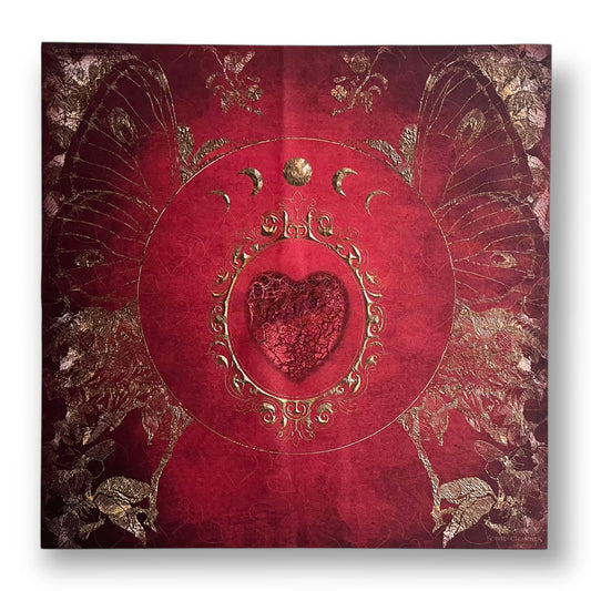 Tissu oracle de Tarot Lenormand / L'amour est... le pays des fées