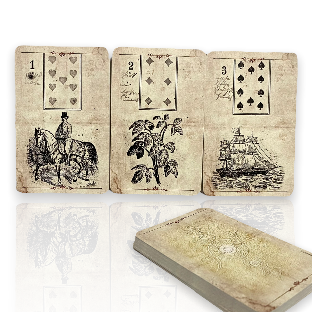 Lenormand cards Stralsund / Reprint 1900