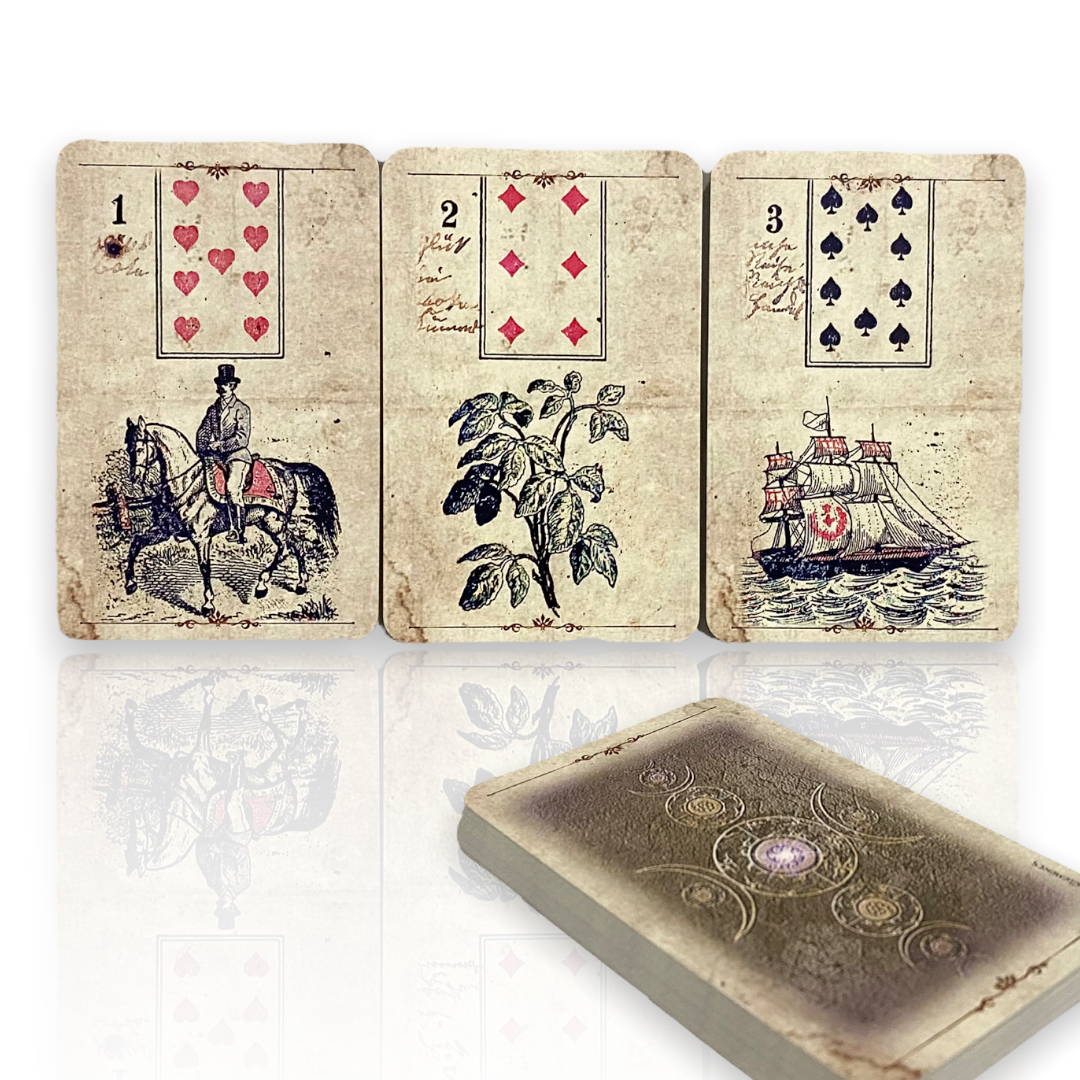 Lenormand cards Stralsund / Reprint 1900