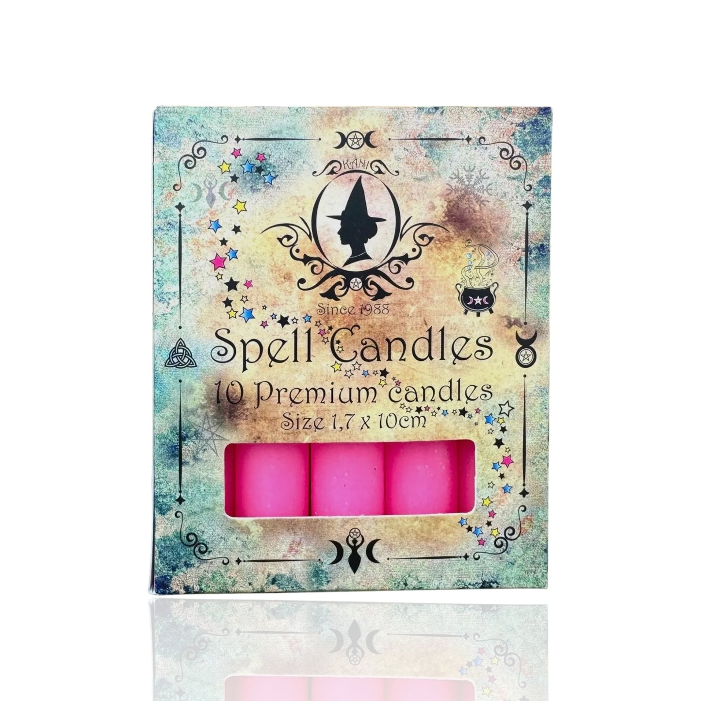 Ritual candles for candle magic - 1.7 x 10 cm - Set with all 11 colors 