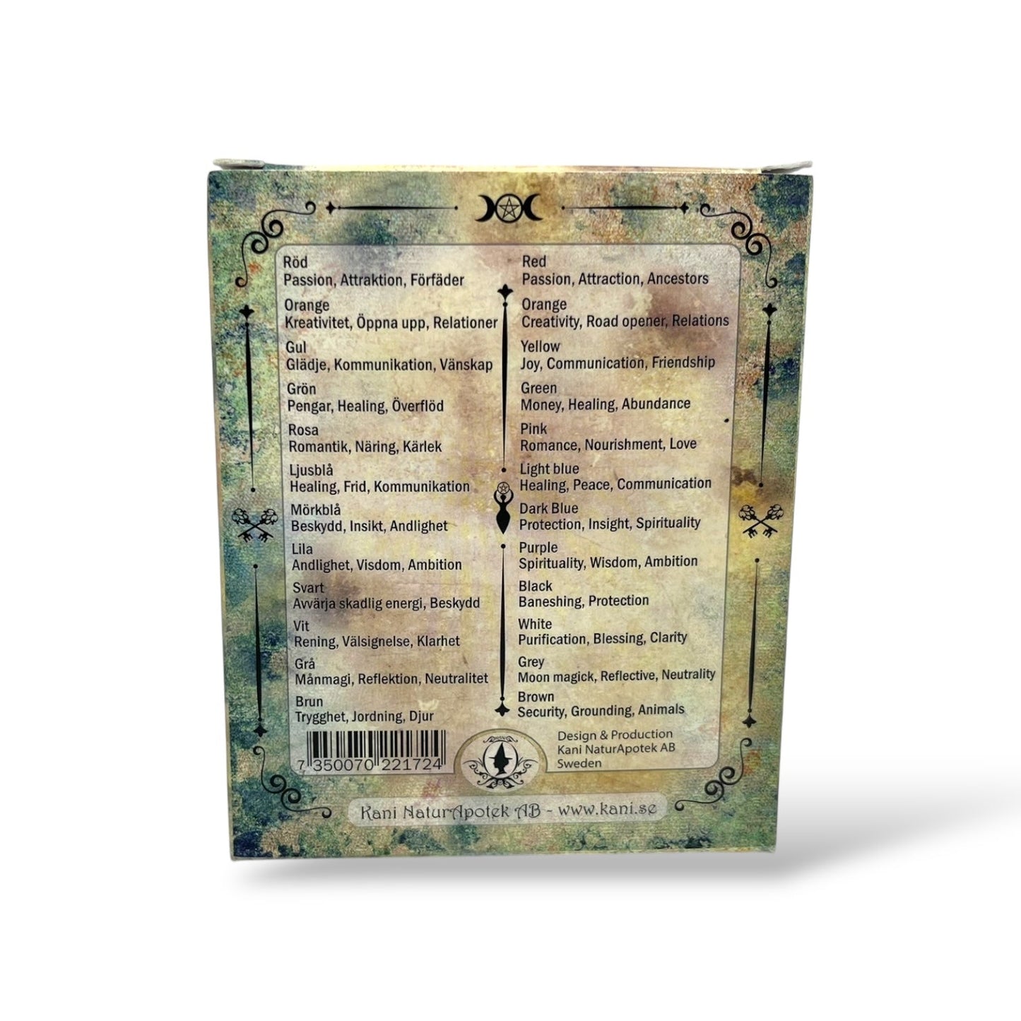 Bougies rituelles pour la magie des bougies - 1,7 x 10 cm Violet