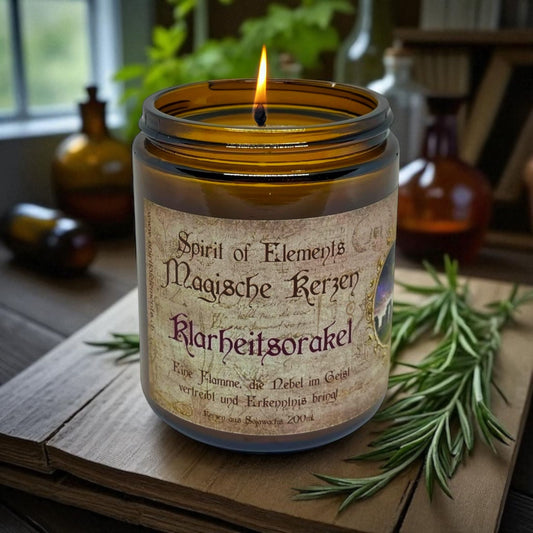 Magische Kerze „Klarheitsorakel“