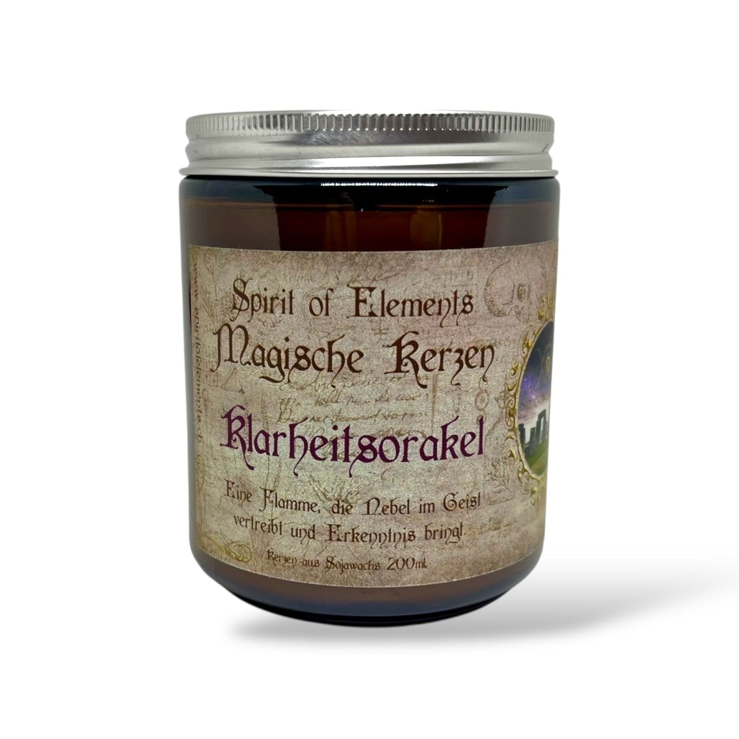 Magic candle “Clarity Oracle” 