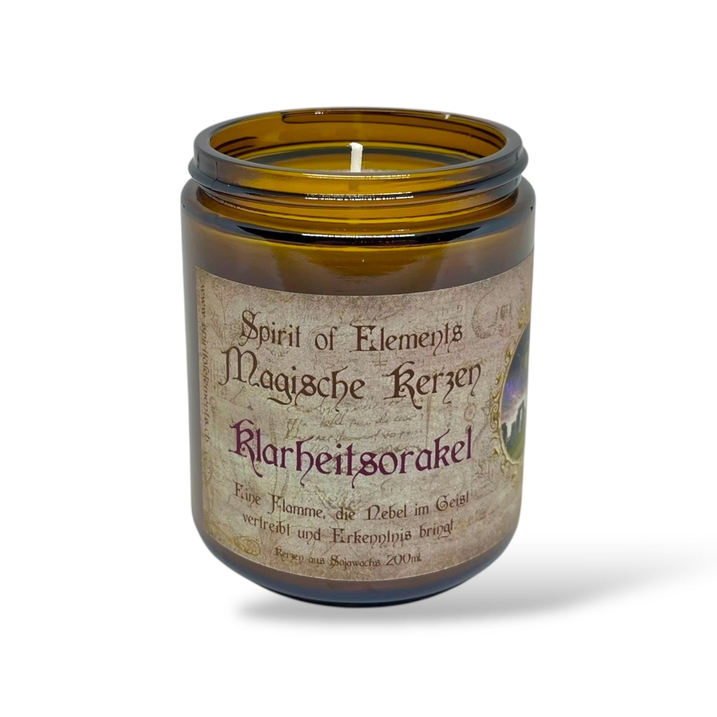 Magic candle “Clarity Oracle” 