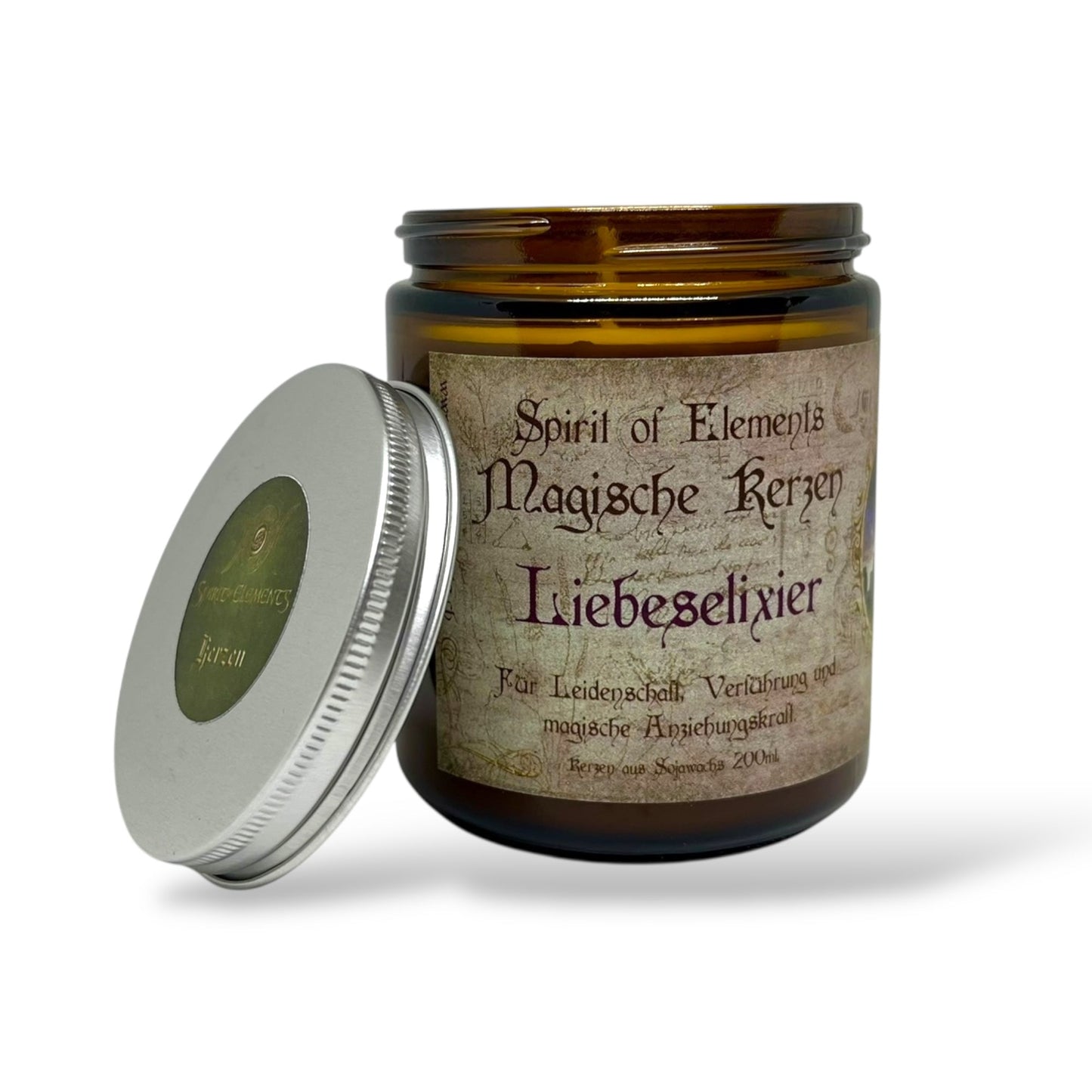 Bougie magique « Élixir d'amour » 