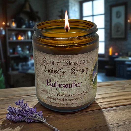 Magische Kerze „Ruhezauber“