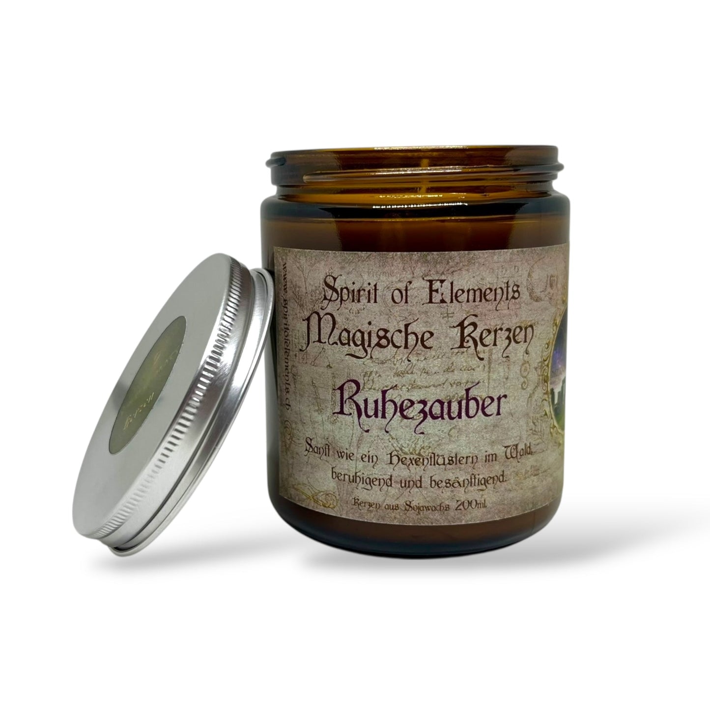 Magische Kerze „Ruhezauber“