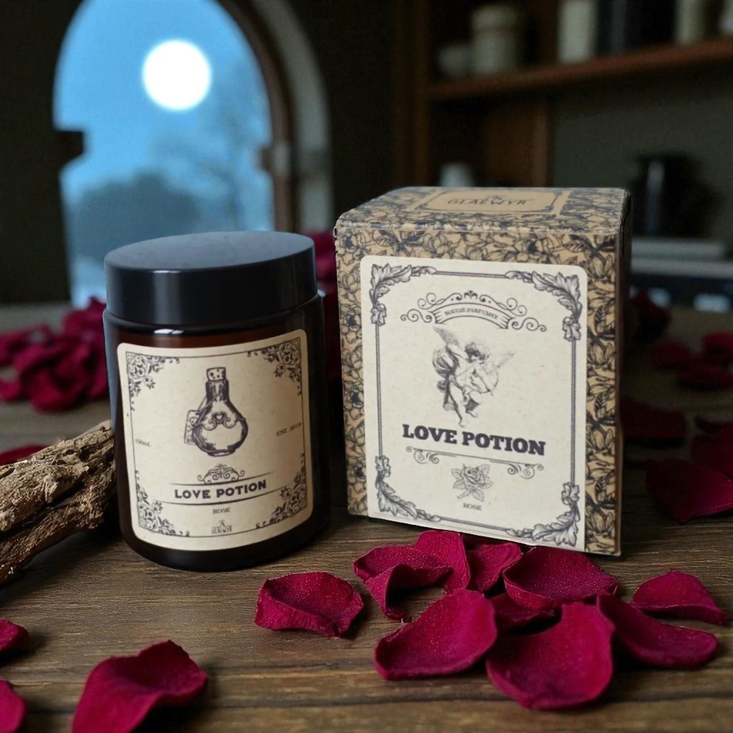 Magic Candle Love Potion – Rose Scent