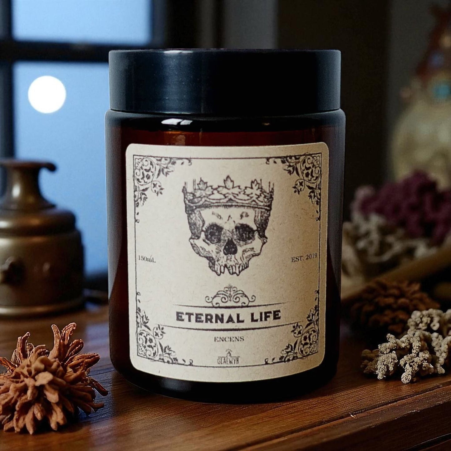 Magische Kerze Ewiges Leben – Duft Weihrauch