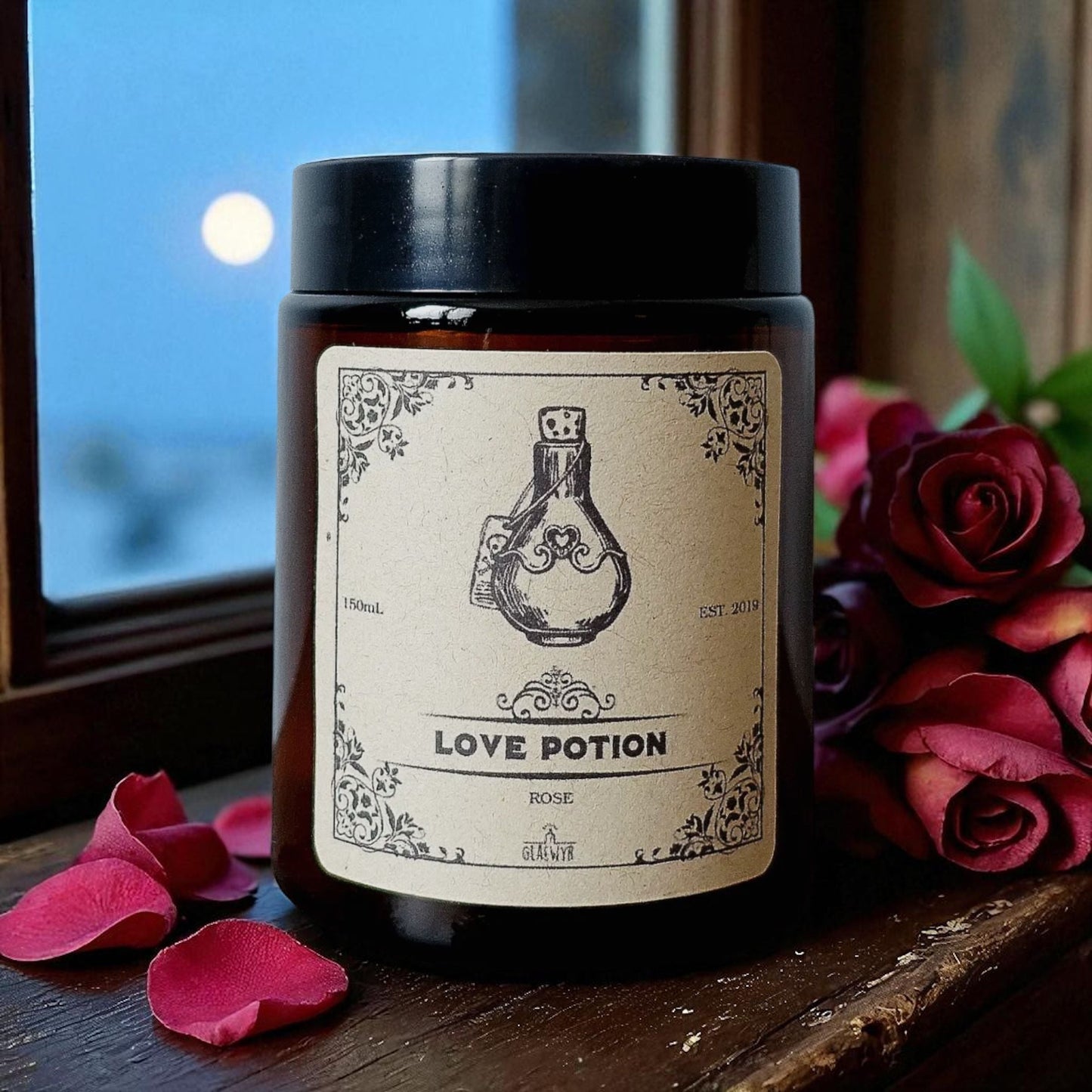 Magic Candle Love Potion – Rose Scent