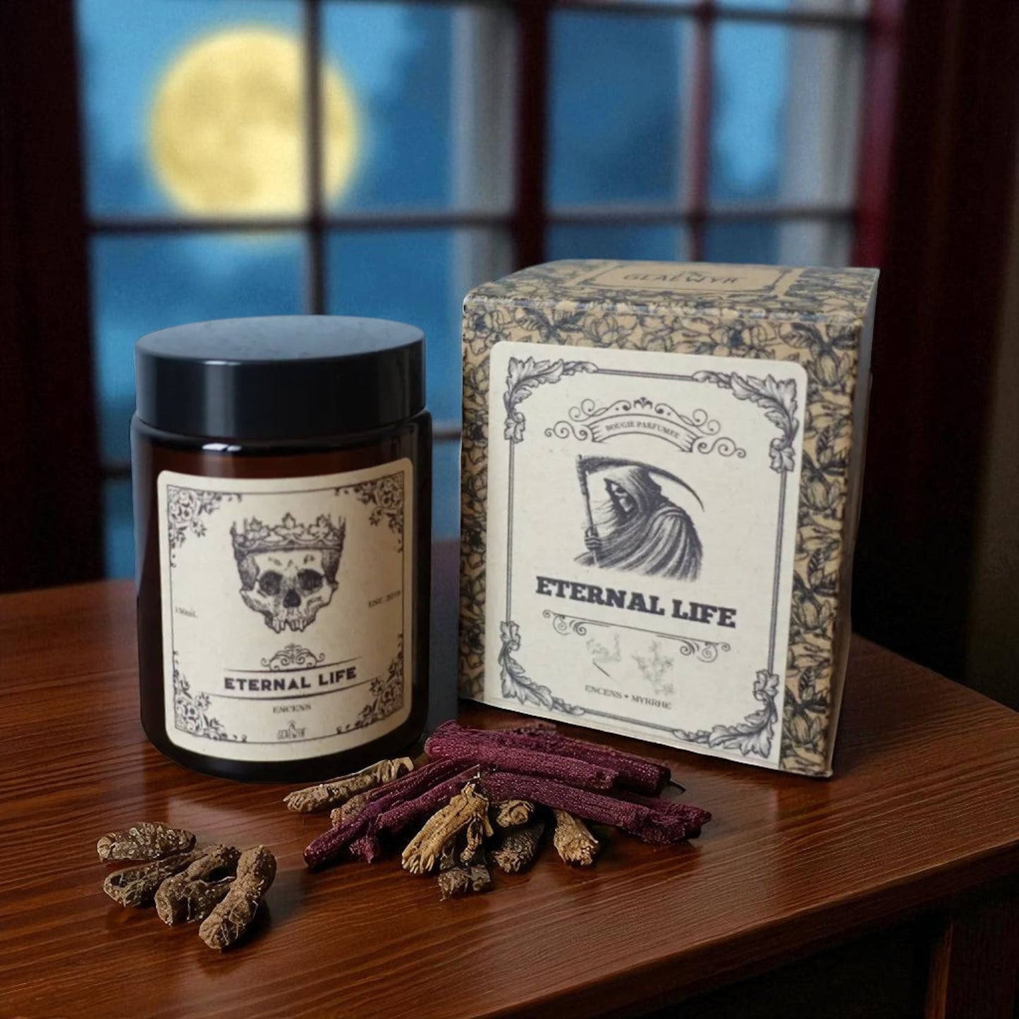 Magische Kerze Ewiges Leben – Duft Weihrauch