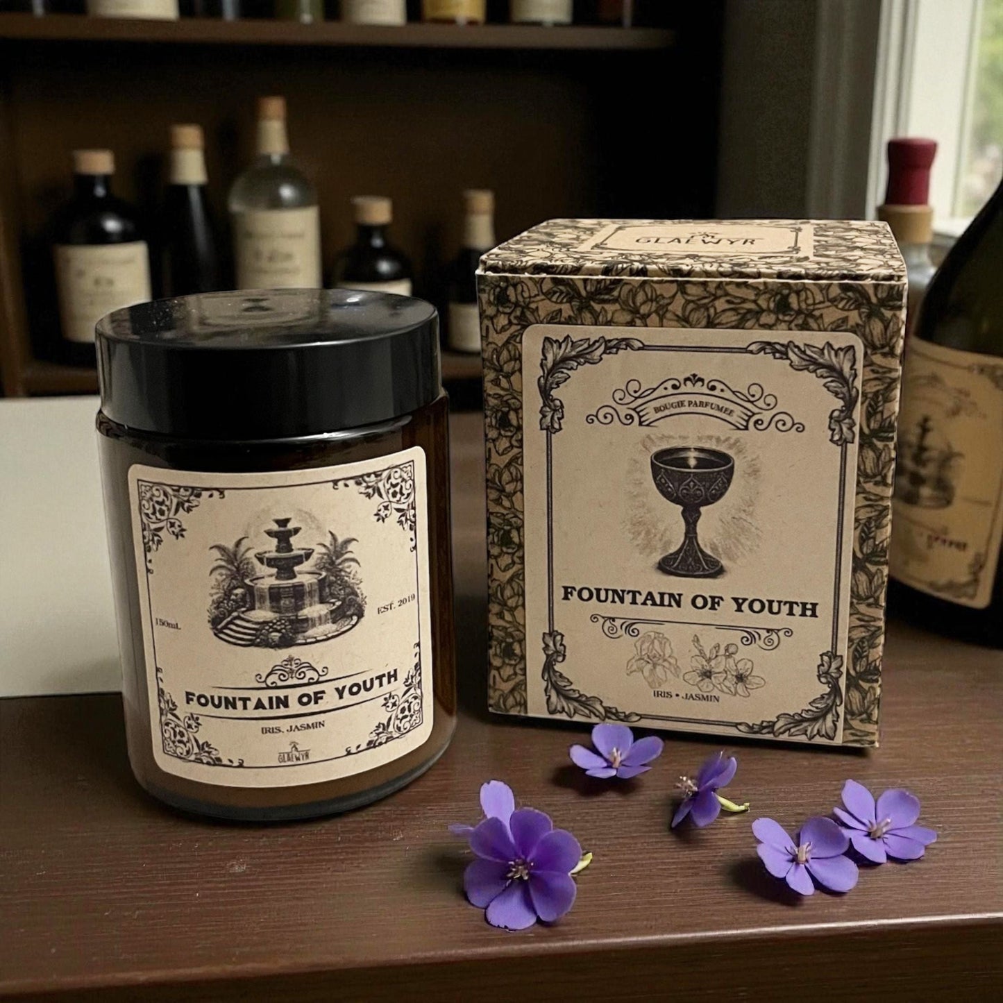 Fontaine de Jouvence Magique – Parfum Iris et Jasmin
