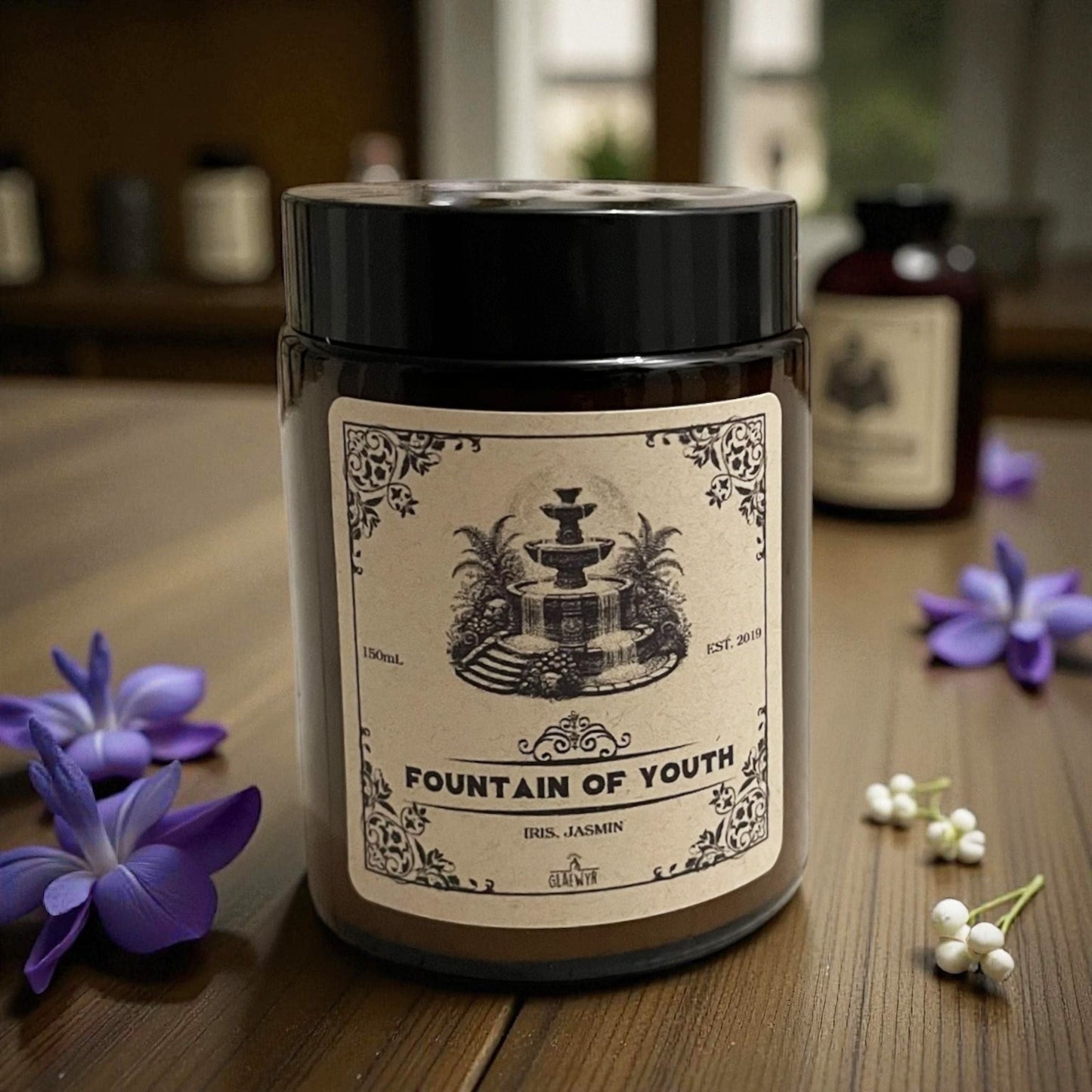 Fontaine de Jouvence Magique – Parfum Iris et Jasmin