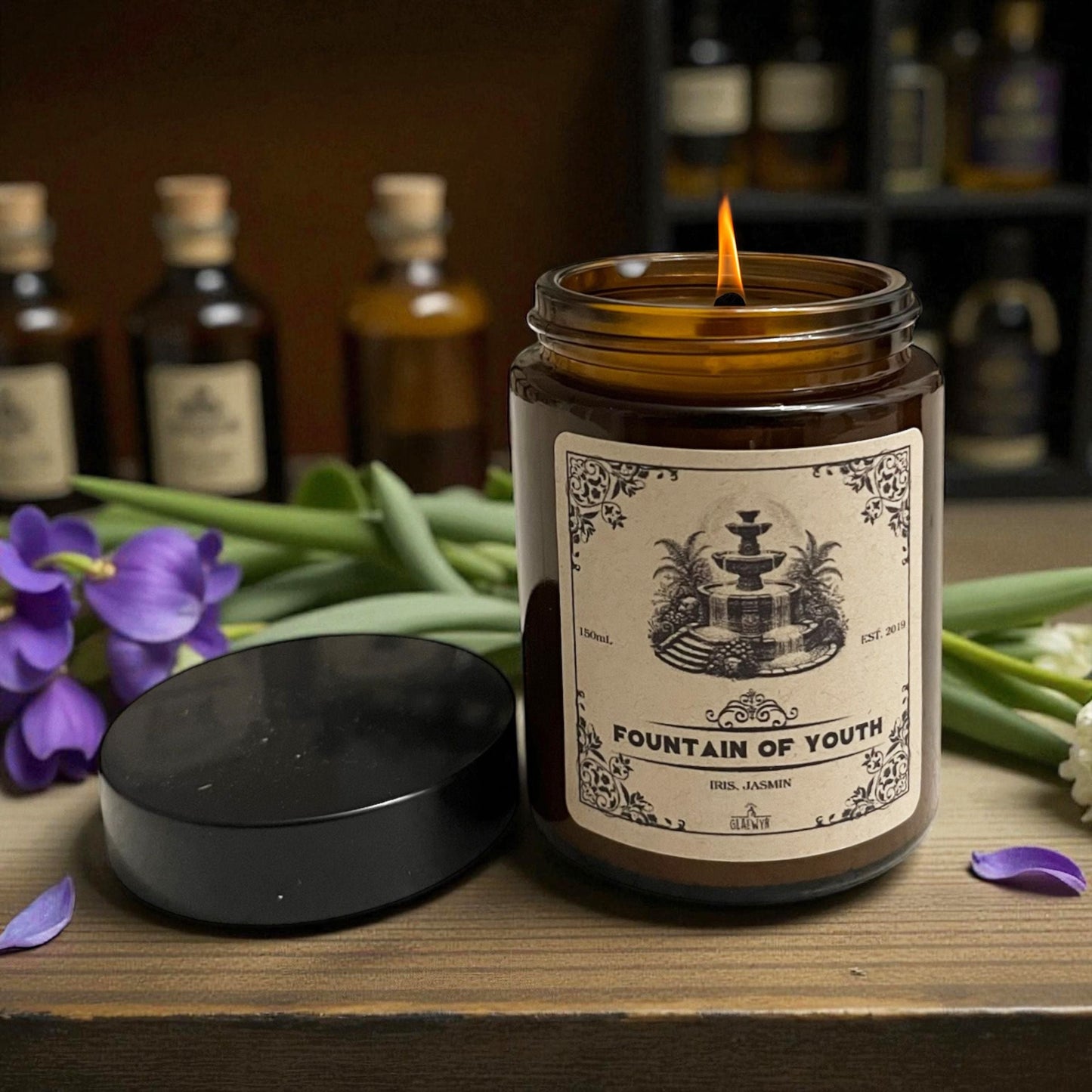 Fontaine de Jouvence Magique – Parfum Iris et Jasmin