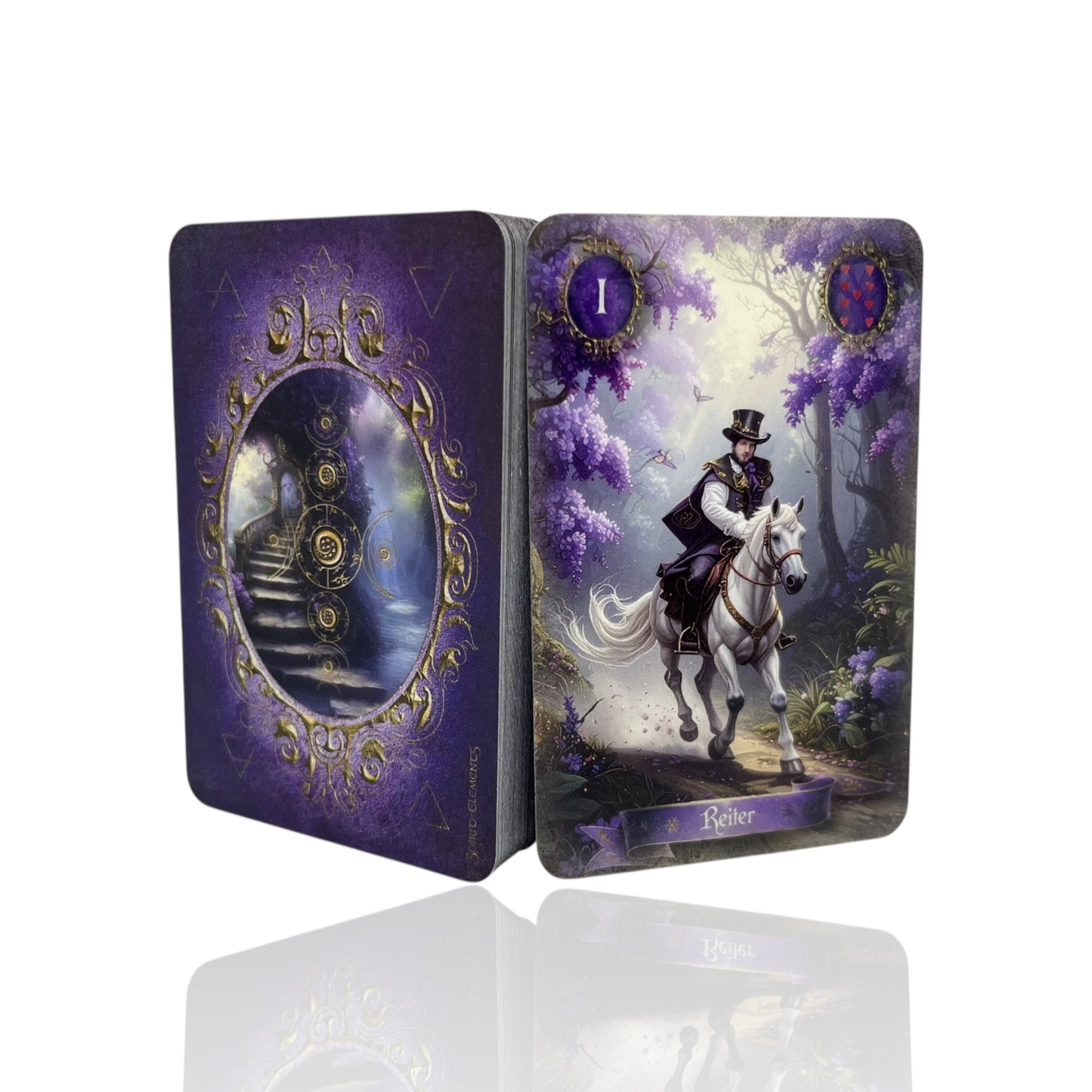 Lenormandkarten Epic Feenland Soul Spirit Borderless Viktorian Vintage