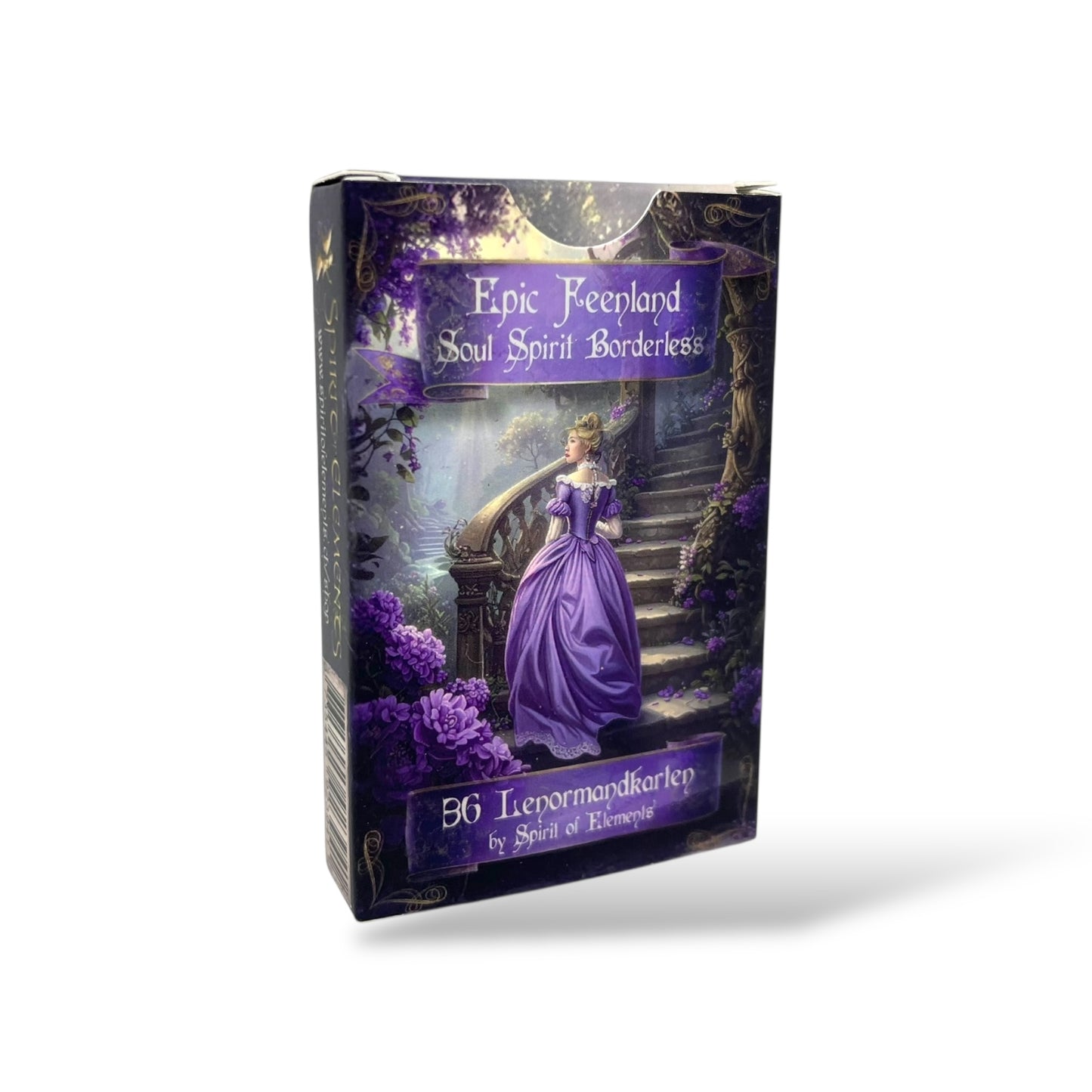 Lenormandkarten Epic Feenland Soul Spirit Borderless Viktorian Vintage Box 