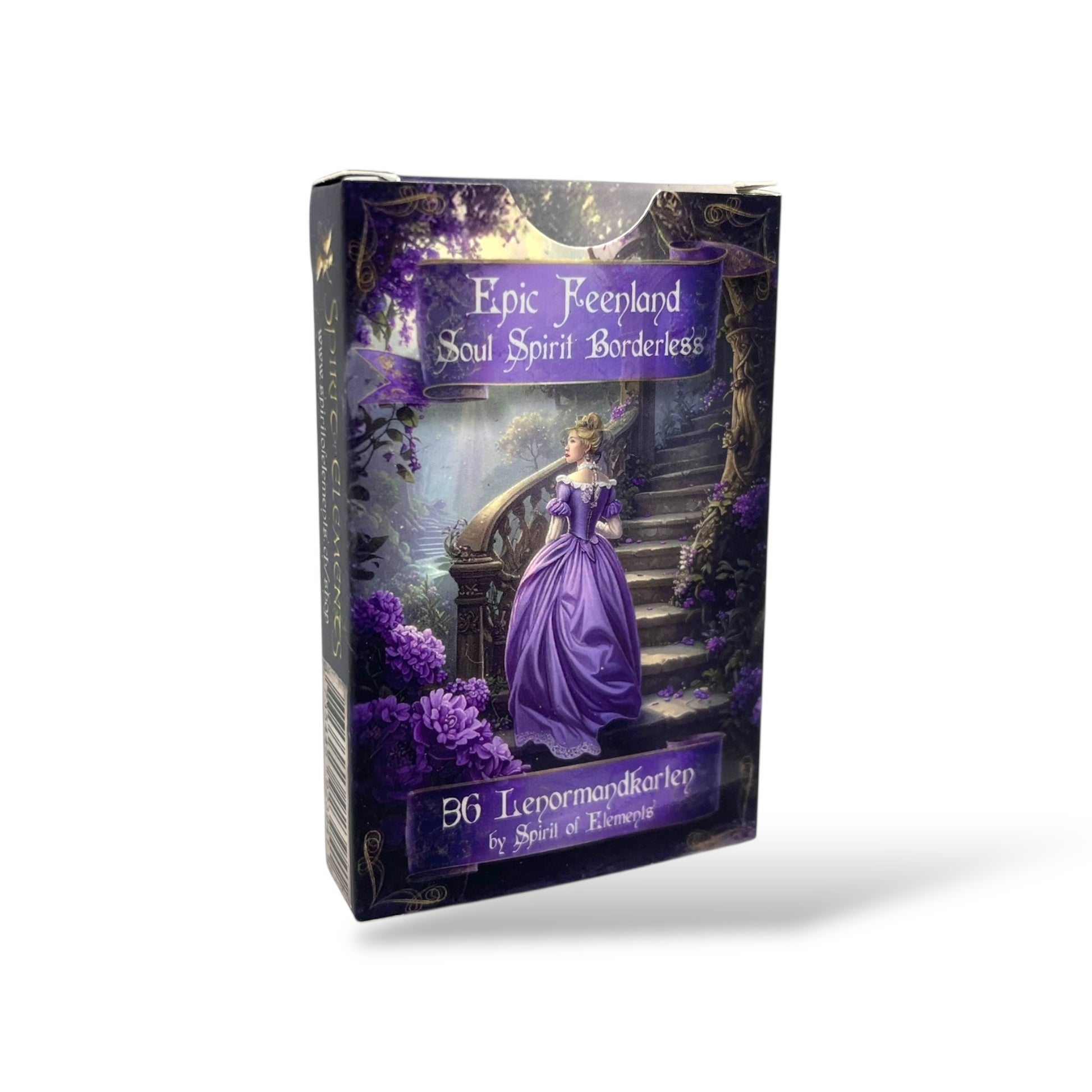 Lenormandkarten Epic Feenland Soul Spirit Borderless Viktorian Vintage Box 