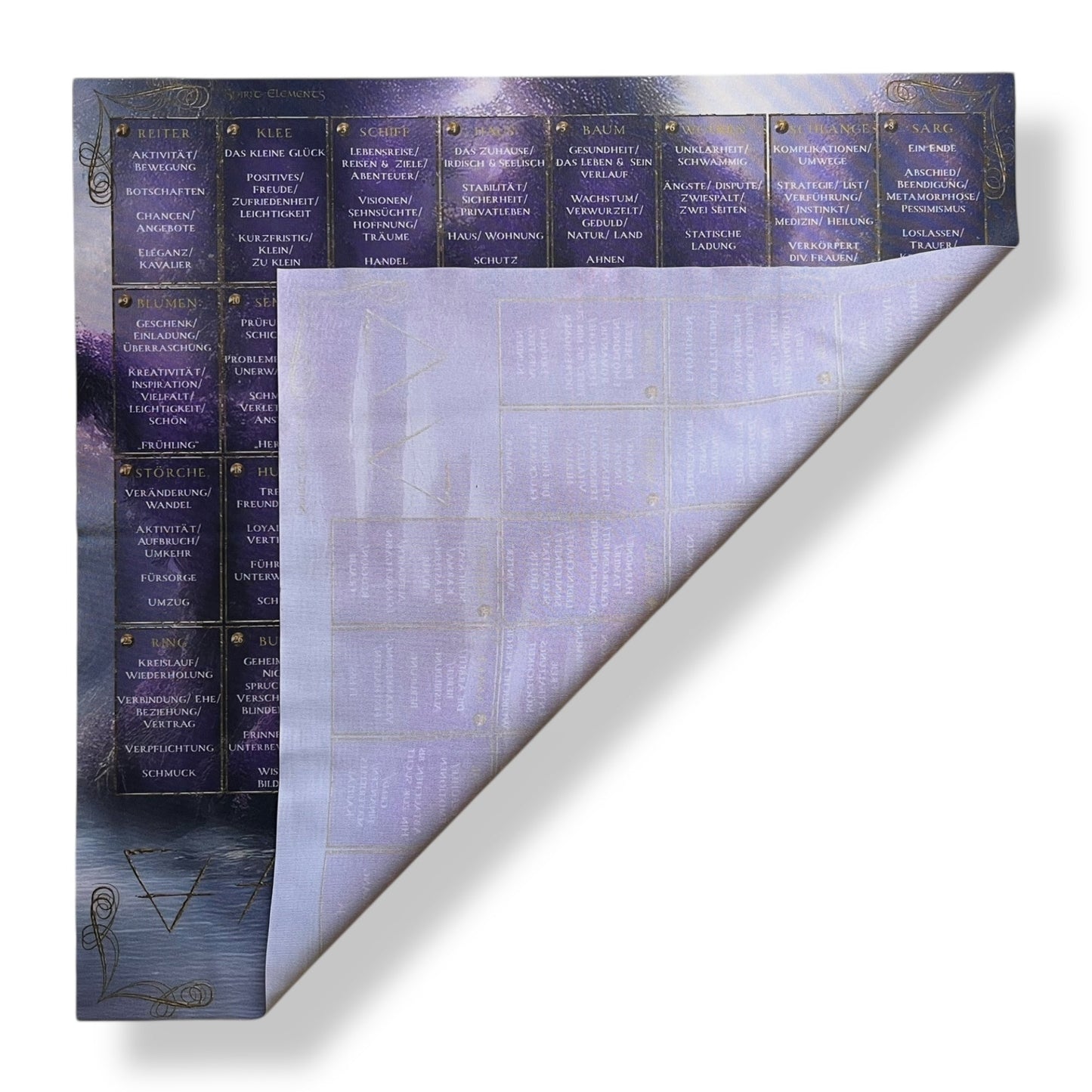 Lenormand Template Cloth Epic Fairyland