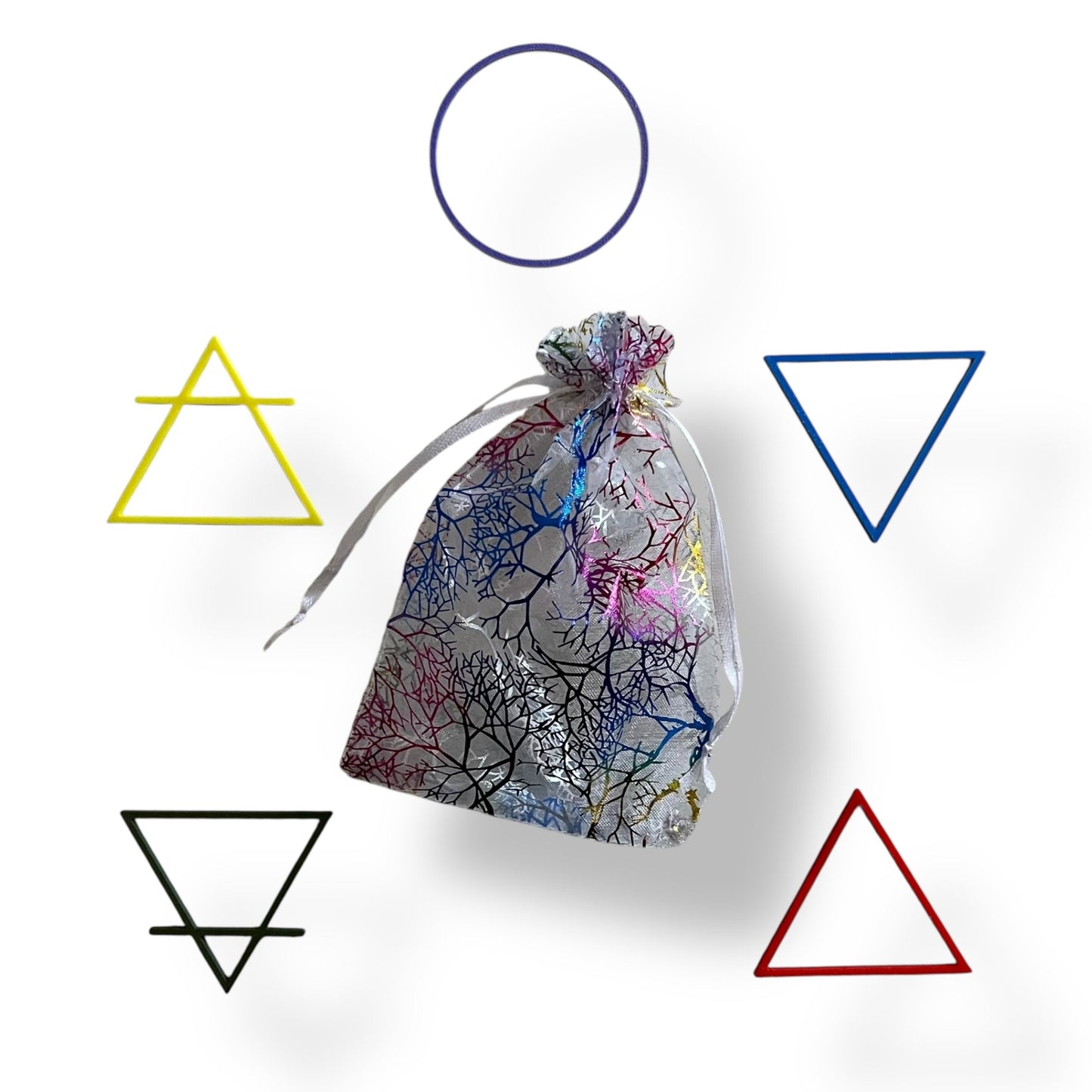 Elemente des Pentagram – Energie-Symbole (5er-Set)