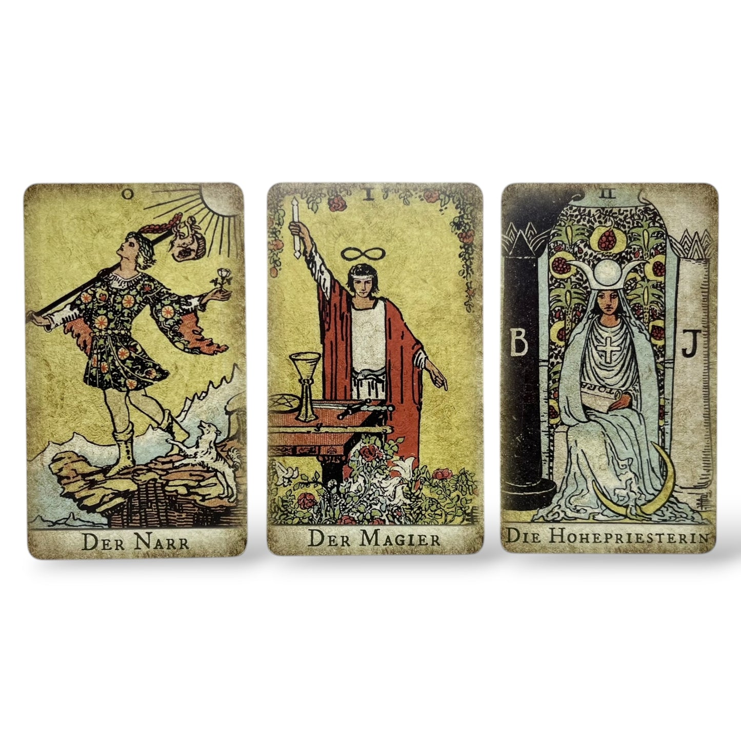 Tarotkarten Smith-Waite - Viktorian Vintage Borderless Antique