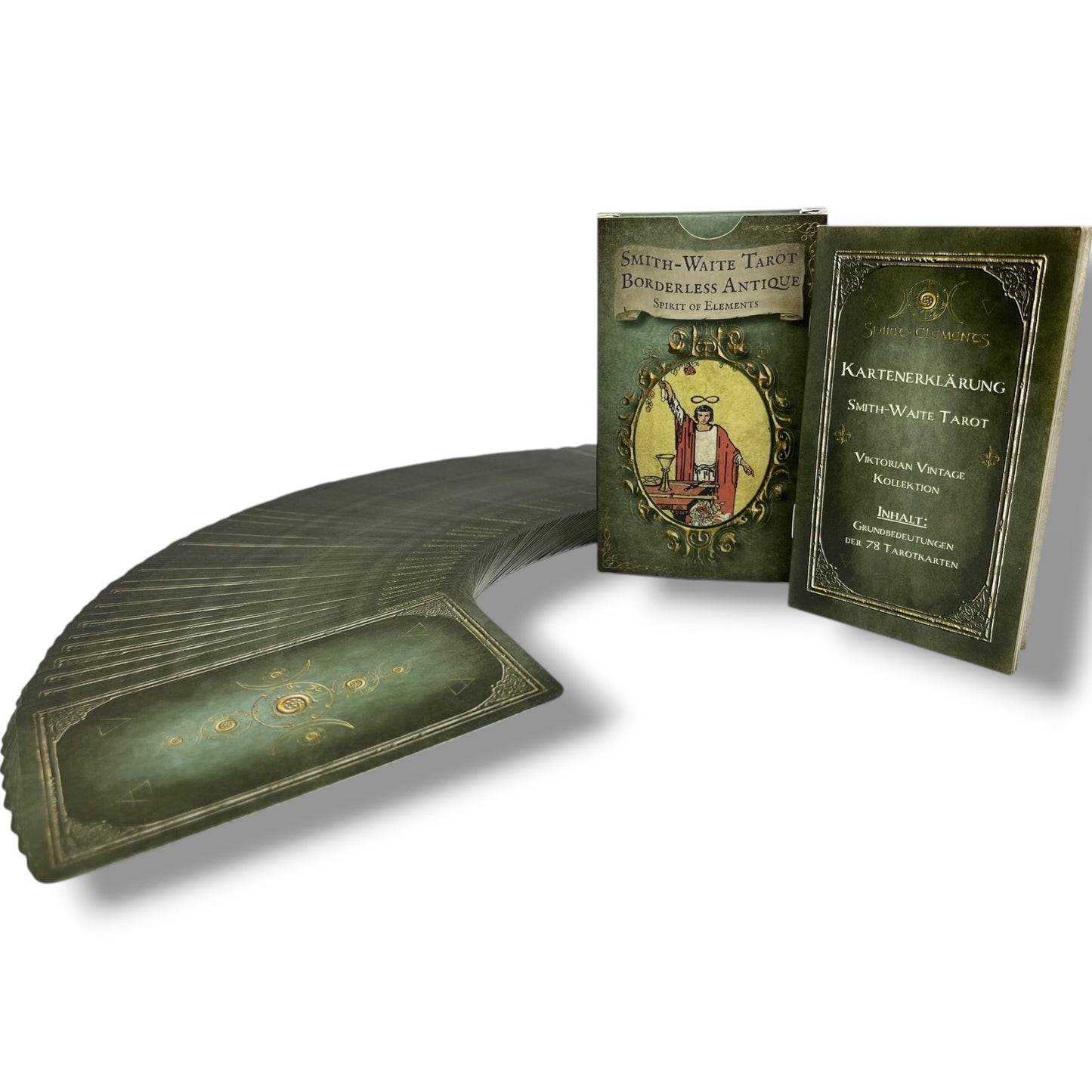 Tarotkarten Smith-Waite - Viktorian Vintage Borderless Antique