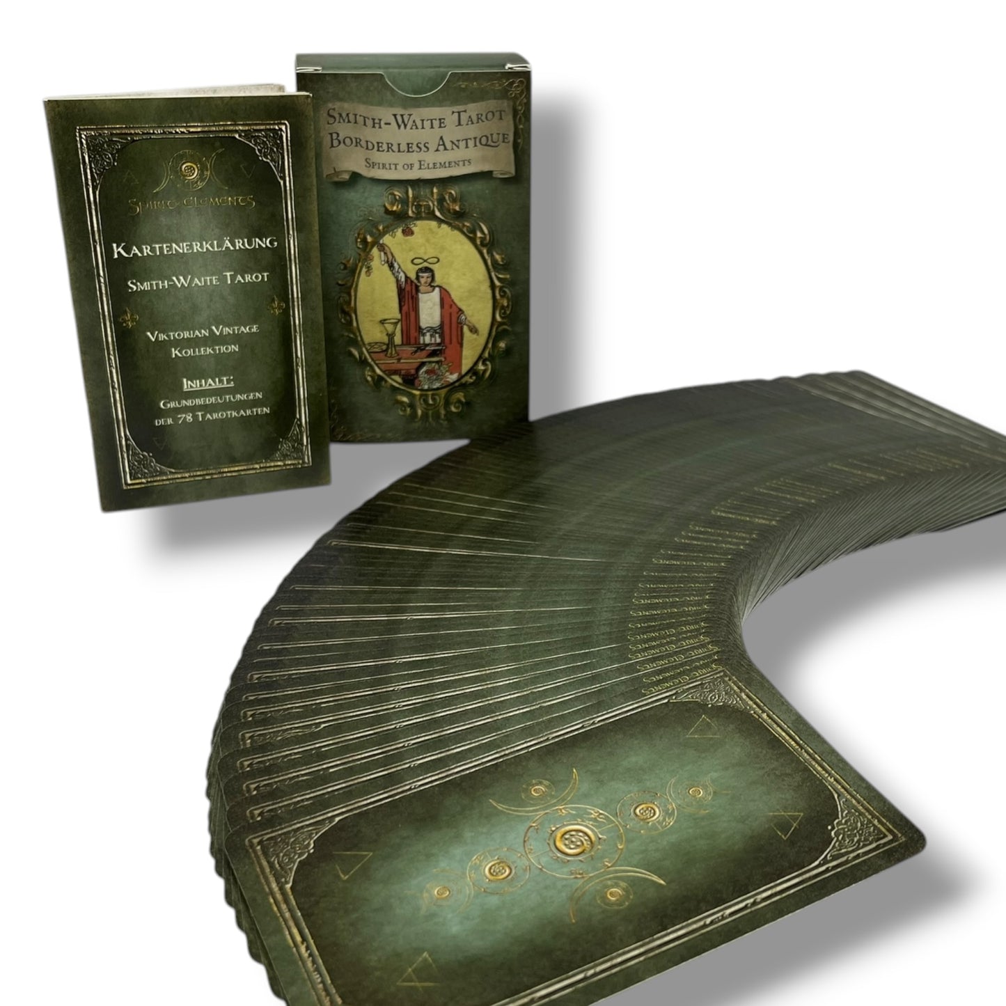 Tarotkarten Smith-Waite - Viktorian Vintage Borderless Antique