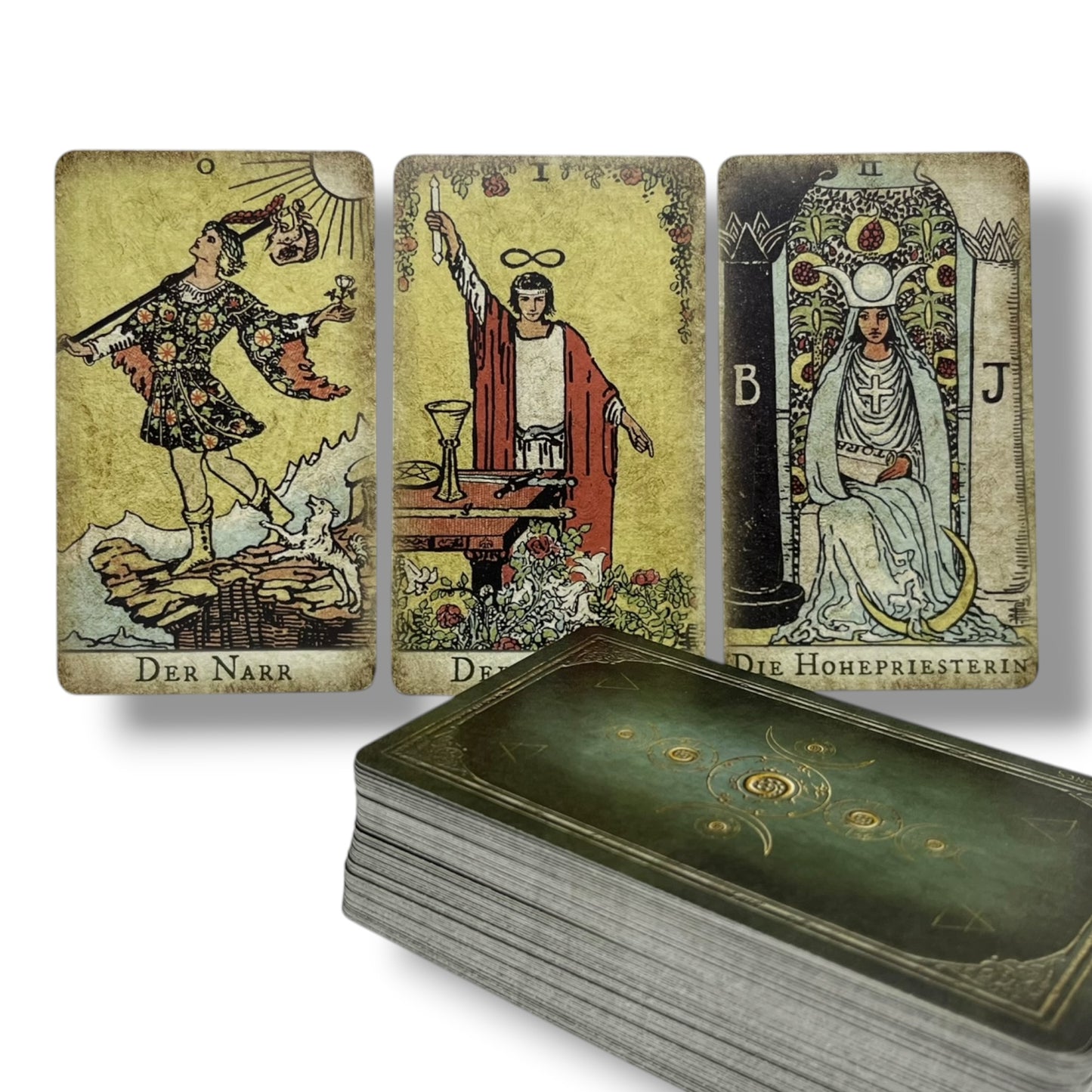 Tarotkarten Smith-Waite - Viktorian Vintage Borderless Antique
