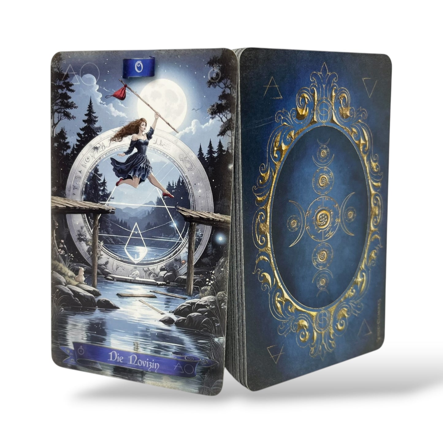 Tarotkarten Avalon - Elements Symbolic Tarot Classic DE - Die Novizin