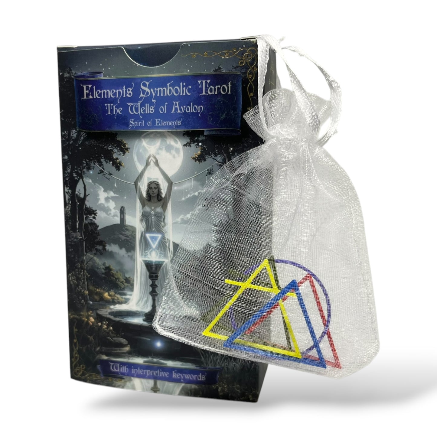 Tarot Cards Elements Symbolic – The Founts of Avalon - with Keywords
